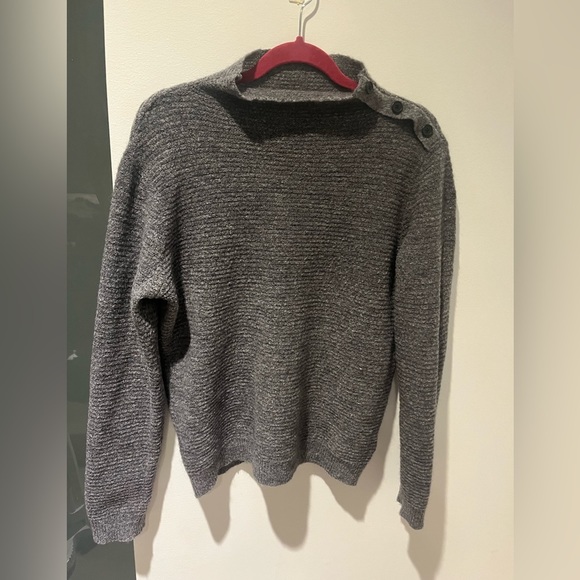 Bon'aparte button neck mock turtleneck sweater​ - Picture 3 of 5